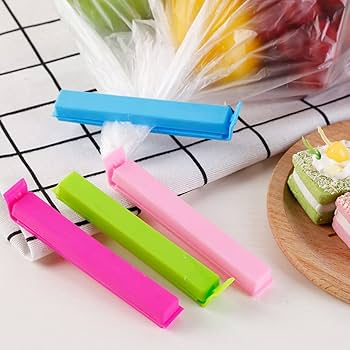 12Pcs Airtight Sealing Clips For Food Bags