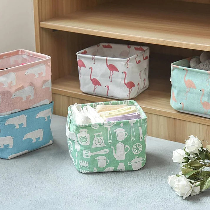 Foldable Baskets for Storage – 3 Pack, Surprise Designs