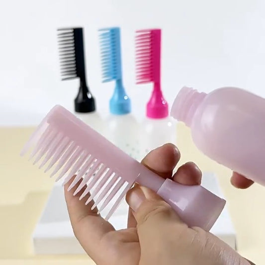 Oil Bottle With Comb, Health and Beauty