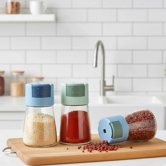 4Pcs Easy Access Oil & Spice Countertop Set