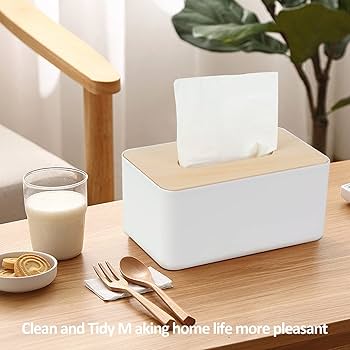 Wooden Texture Tissue Box
Home and Living