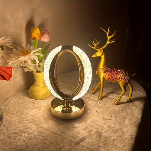 Bright Oval Night Light Lamp