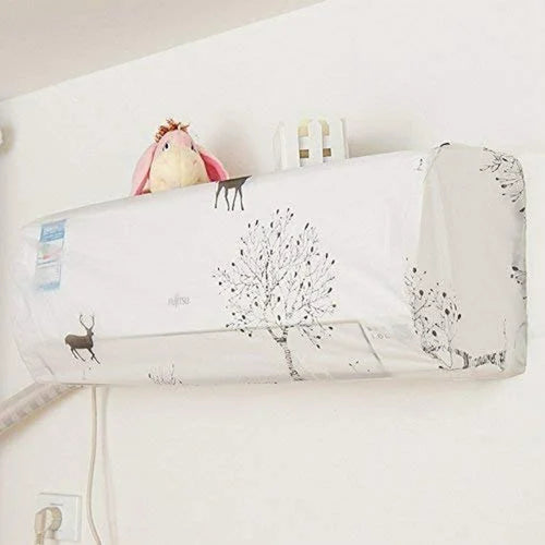 AC Indoor Cover – Dust & Rain Protection – (Random Color)