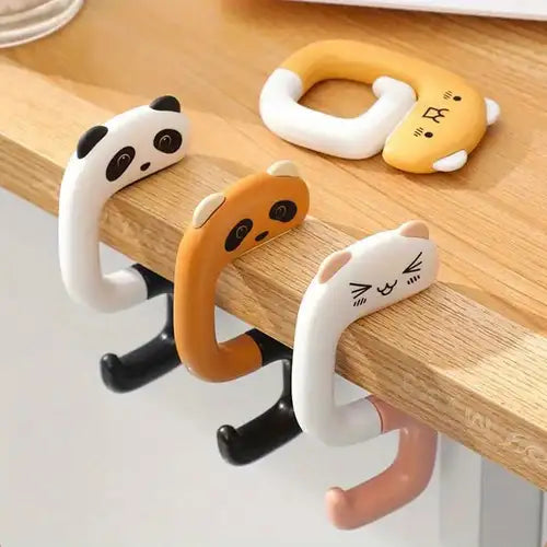 1 Pc Playful Character Key Holder Bag Hook