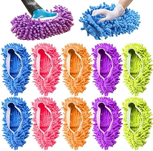 1 Pcs Microfiber Floor Dust Mop Slipper