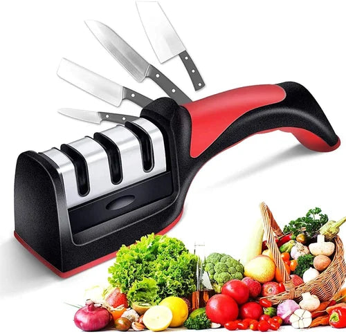 Red n Black Knife Sharpener