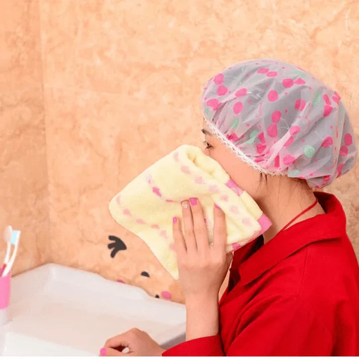 3Pcs Shower Cap