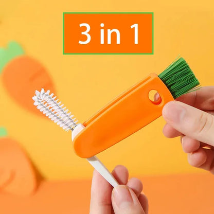 3in1 Carrot Cleaning Brush Home and Living 