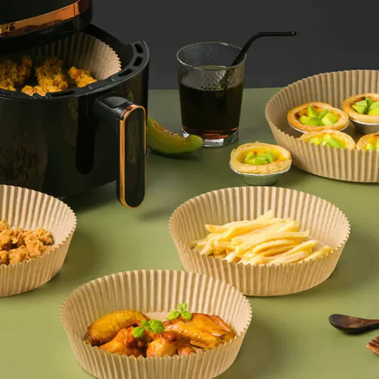 50pcs Nonstick Air Fryer Paper Plates