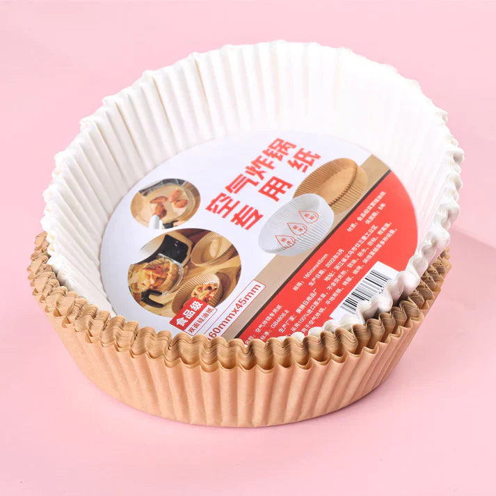 50pcs Nonstick Air Fryer Paper Plates
