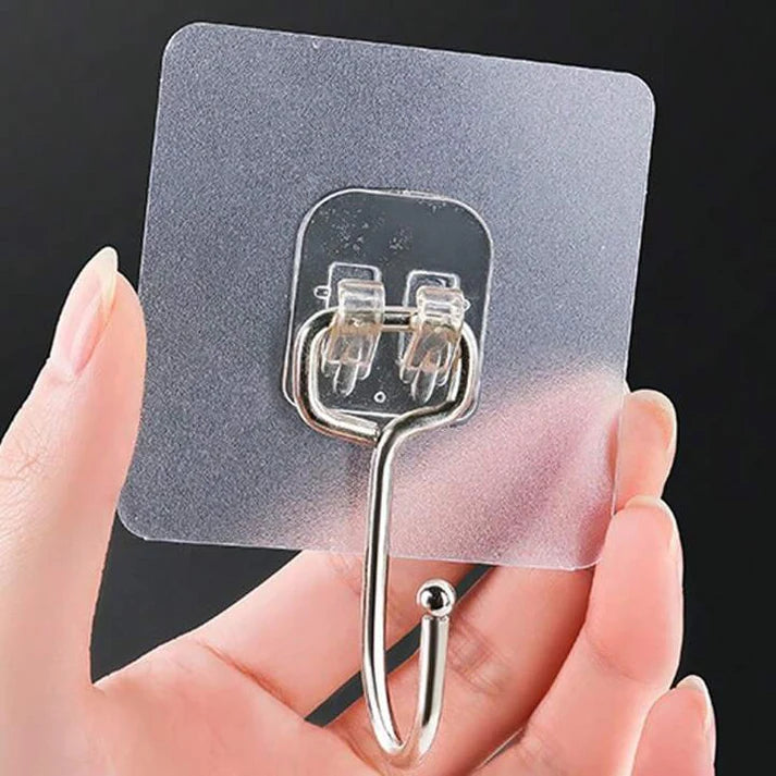 Removable Wall Hooks – Multi-Surface, 5-Pack