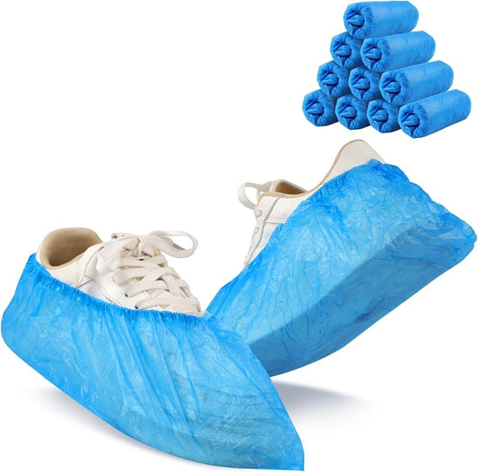 10Pcs Disposable Shoe Covers Keep Shoes Clean & Safe
