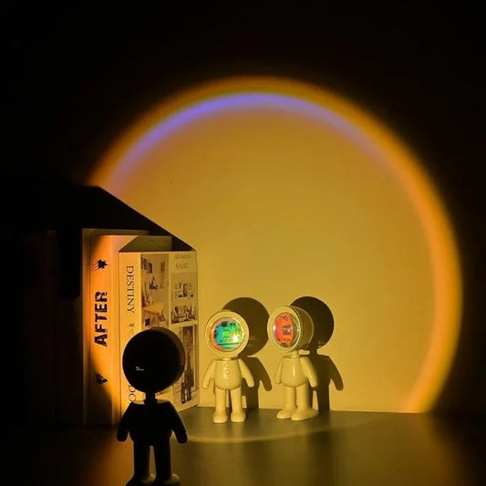 Rechargeable LED Astronaut Lamp