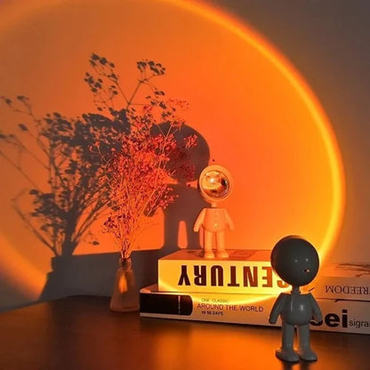 Rechargeable LED Astronaut Lamp