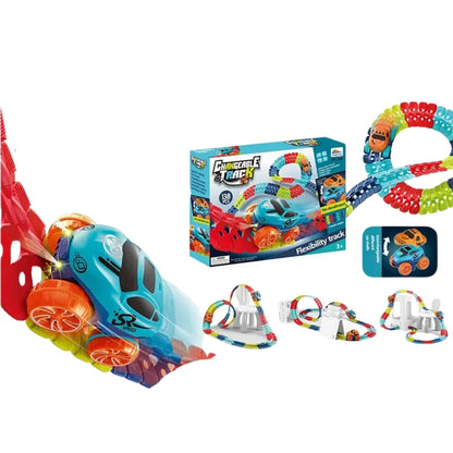 138 Pcs Ultimate Race Car Action Set