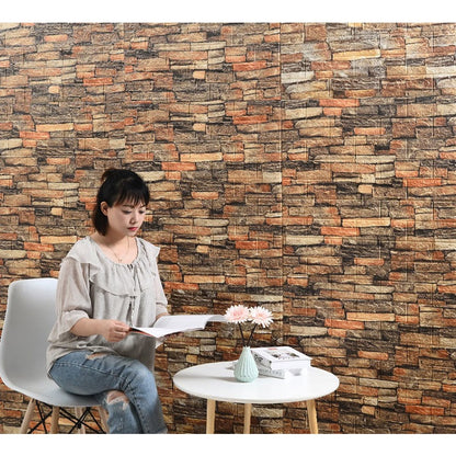 Brown Brick Sheet, Home and Wall Decor