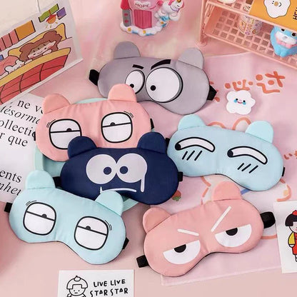  Cartoon Gel Eye Mask, Home and Living 
