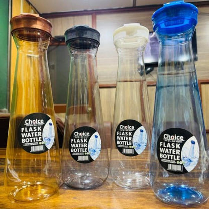 EcoChoice Plastic Water Flask – 1 Litre – BPA-Free