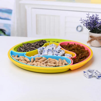 4-In-1 Serving & Storage Dolphin Tray