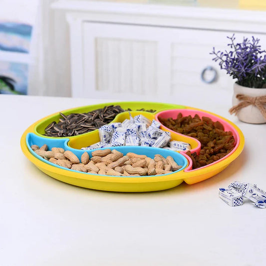 4-In-1 Serving & Storage Dolphin Tray