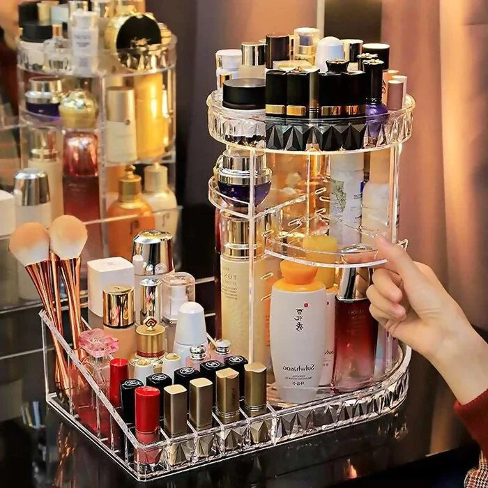 Clear Beauty Dressing Case