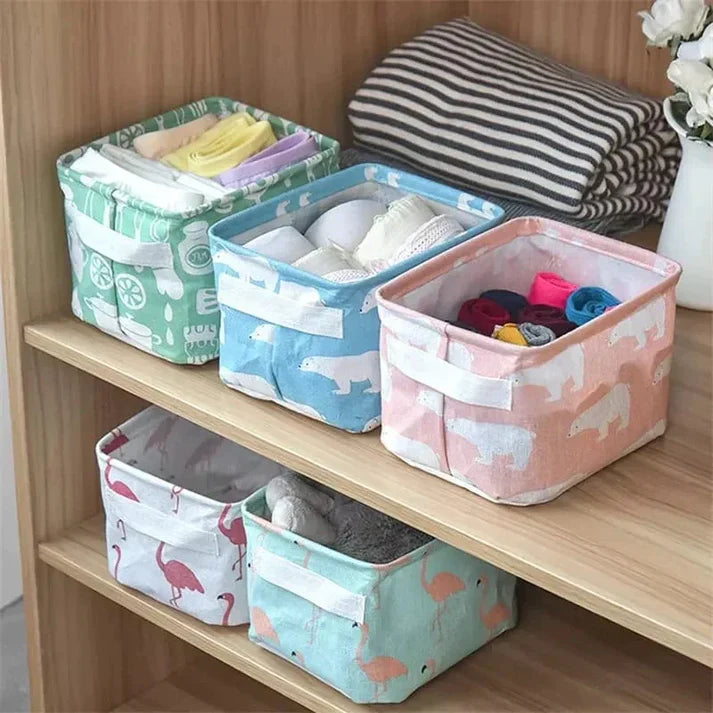Foldable Baskets for Storage – 3 Pack, Surprise Designs