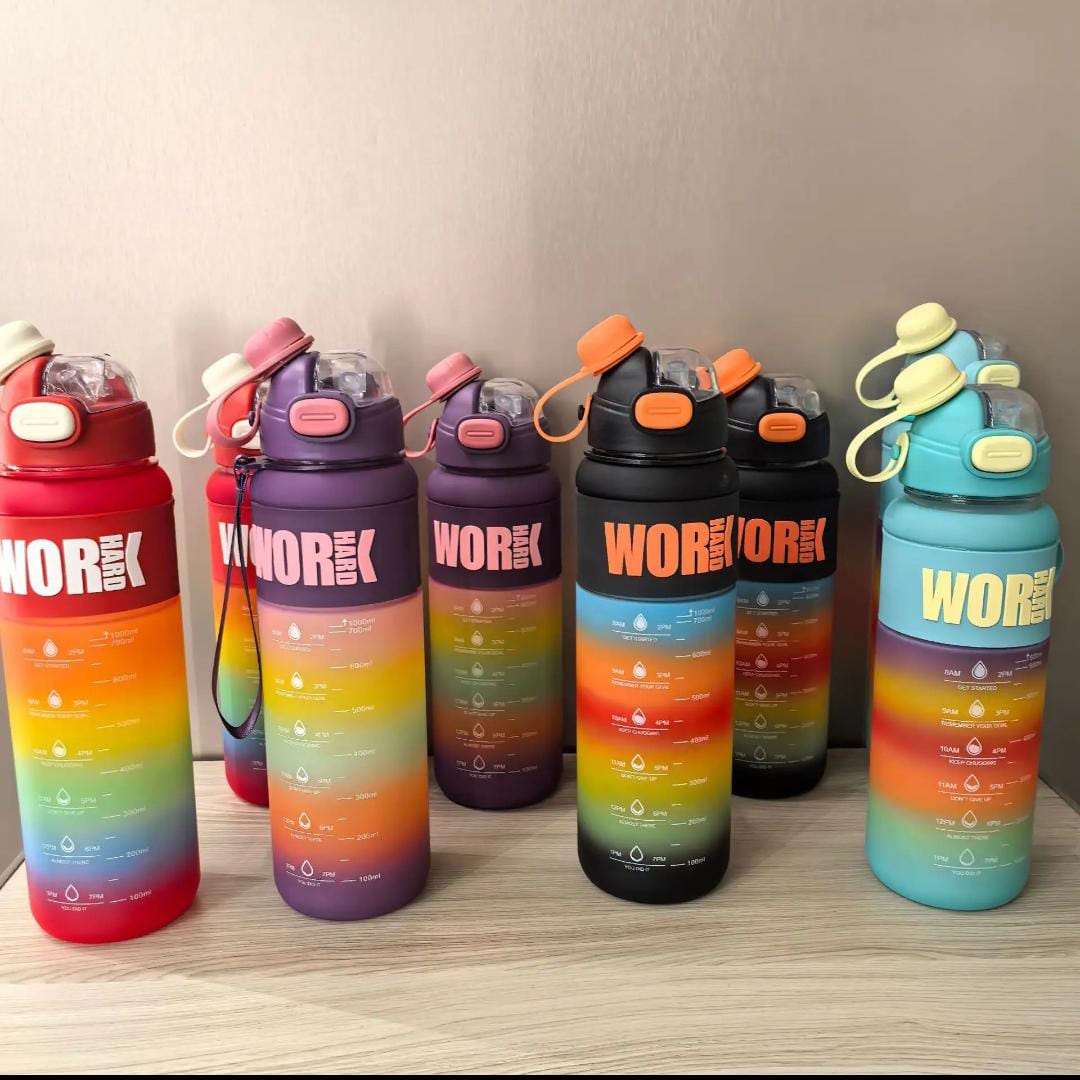 Multicolor Water Bottle