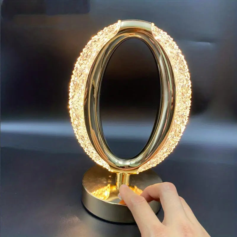 Bright Oval Night Light Lamp