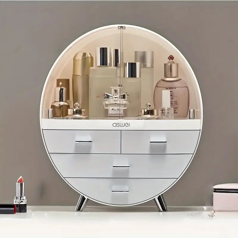 Oval Shaped Cosmetic Organizer, Jewerly & Cosmetic Organizer 