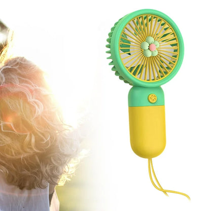Random Design Mini Hand Fan