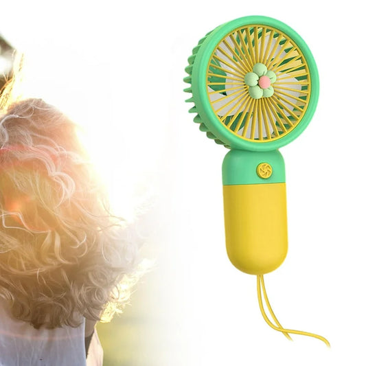 Random Design Mini Hand Fan