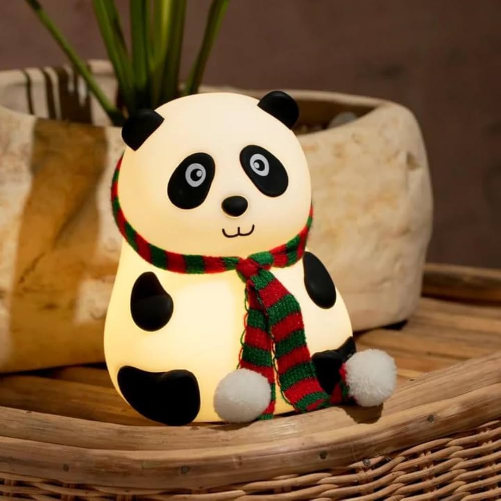 Silicon Panda Lamp, Home and Living 