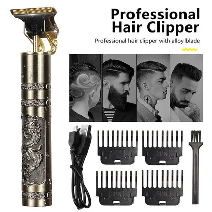 T9 Hair Clipper Beard Trimmer for Men Rechargeable Cordless Shaver