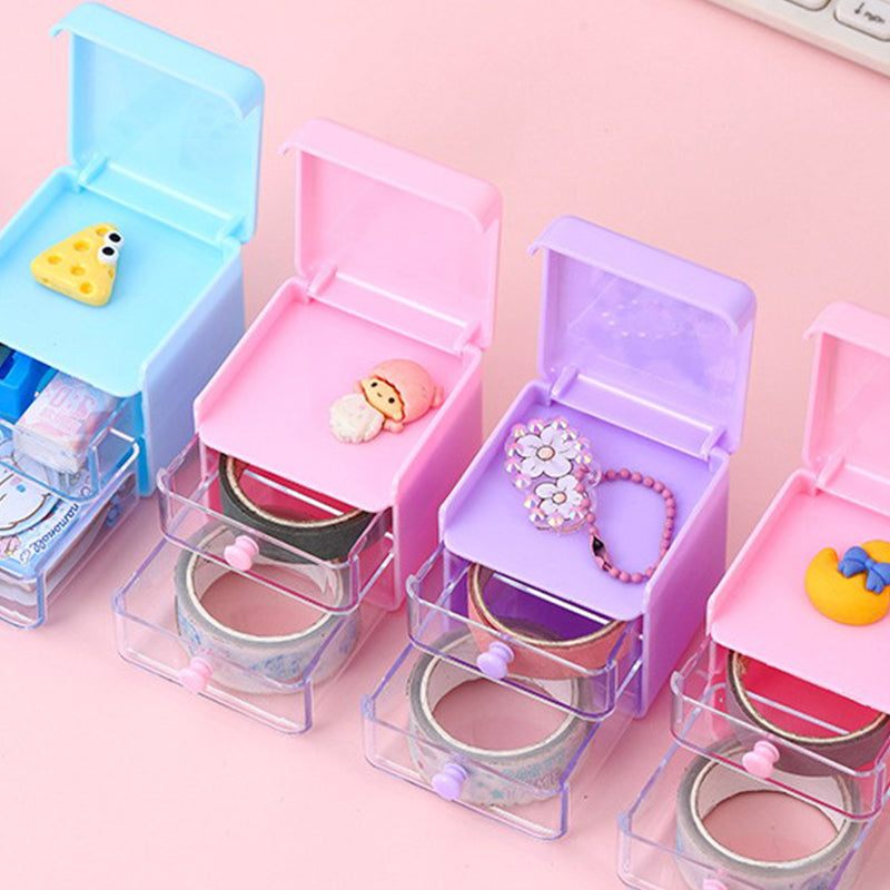 Tiny Jewelry Organizer Box For Rings & Pins, 