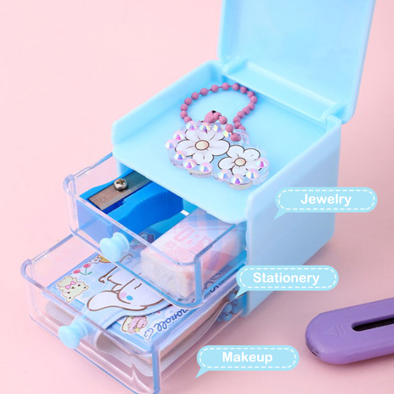 Tiny Jewelry Organizer Box For Rings & Pins