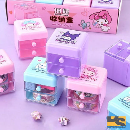 Tiny Jewelry Organizer Box For Rings & Pins