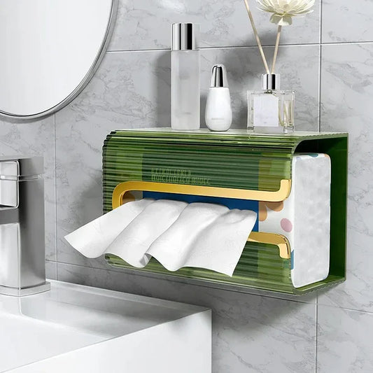 Acrylic Wall Tissue Box