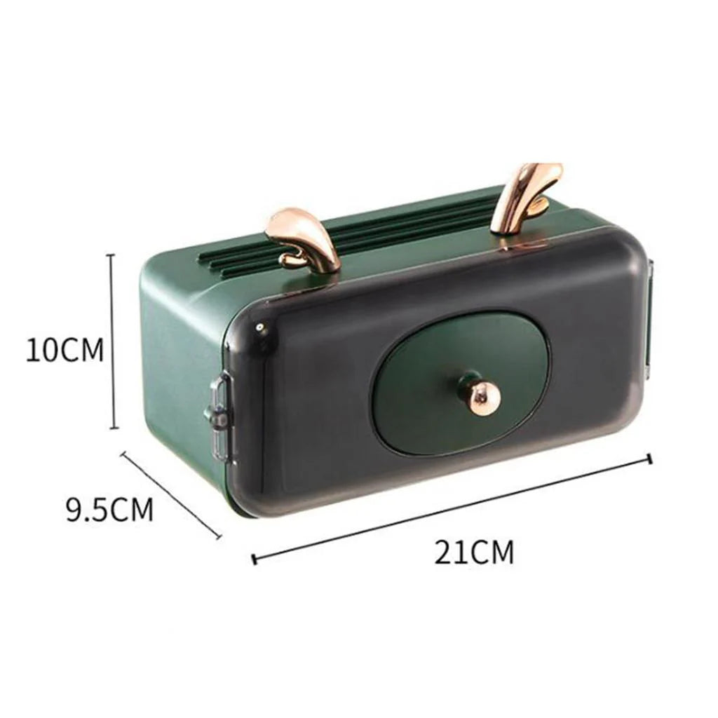 Wall-Mounted Lipstick Holder – Vertical Tiered Design